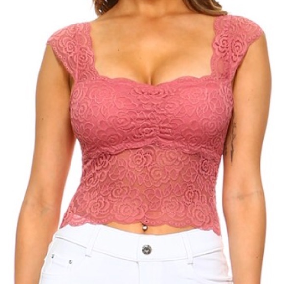 short sleeve bralette